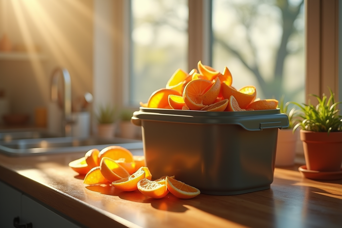 Raisons d’éviter les peaux d’orange dans le compost et alternatives écologiques