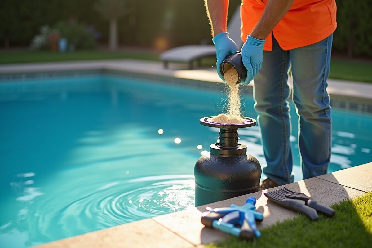 Changement du verre de filtration piscine : signes et timing essentiels
