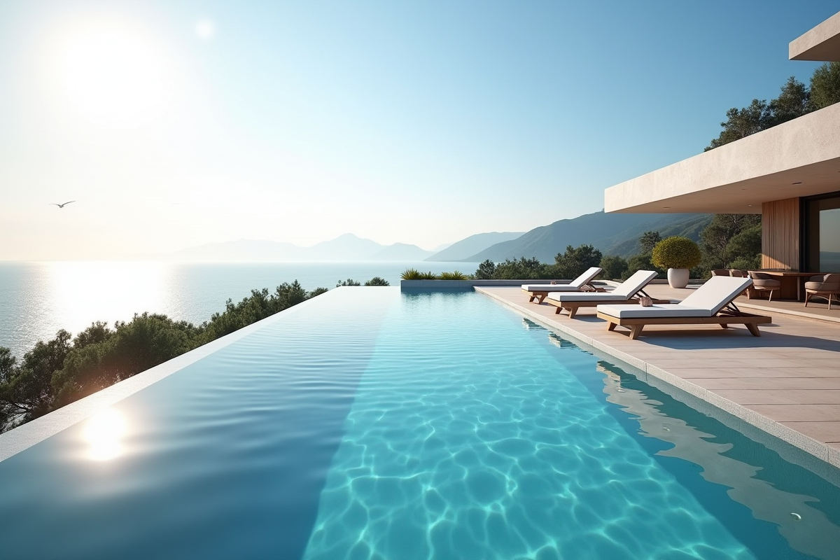 Piscine de luxe à 100.000 € : options et caractéristiques essentielles