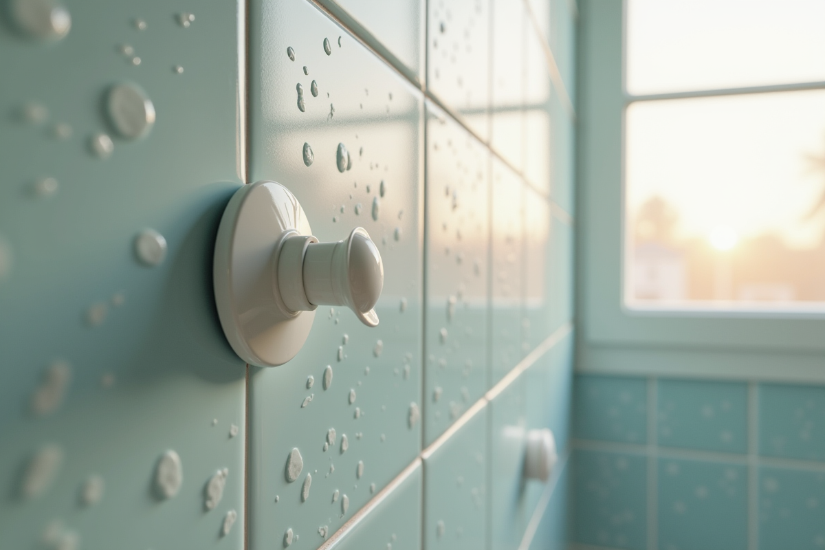 Raisons pour lesquelles une ventouse ne tient pas sur du carrelage